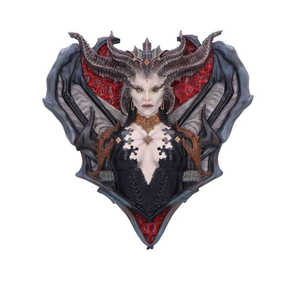 Nemesis Now Diablo - Lilith 30cm Wanddekoration - Mehrfarben